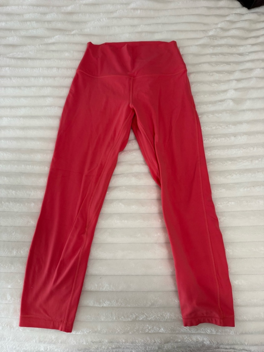 lululemon align crop Coral Pink Performance Leggings